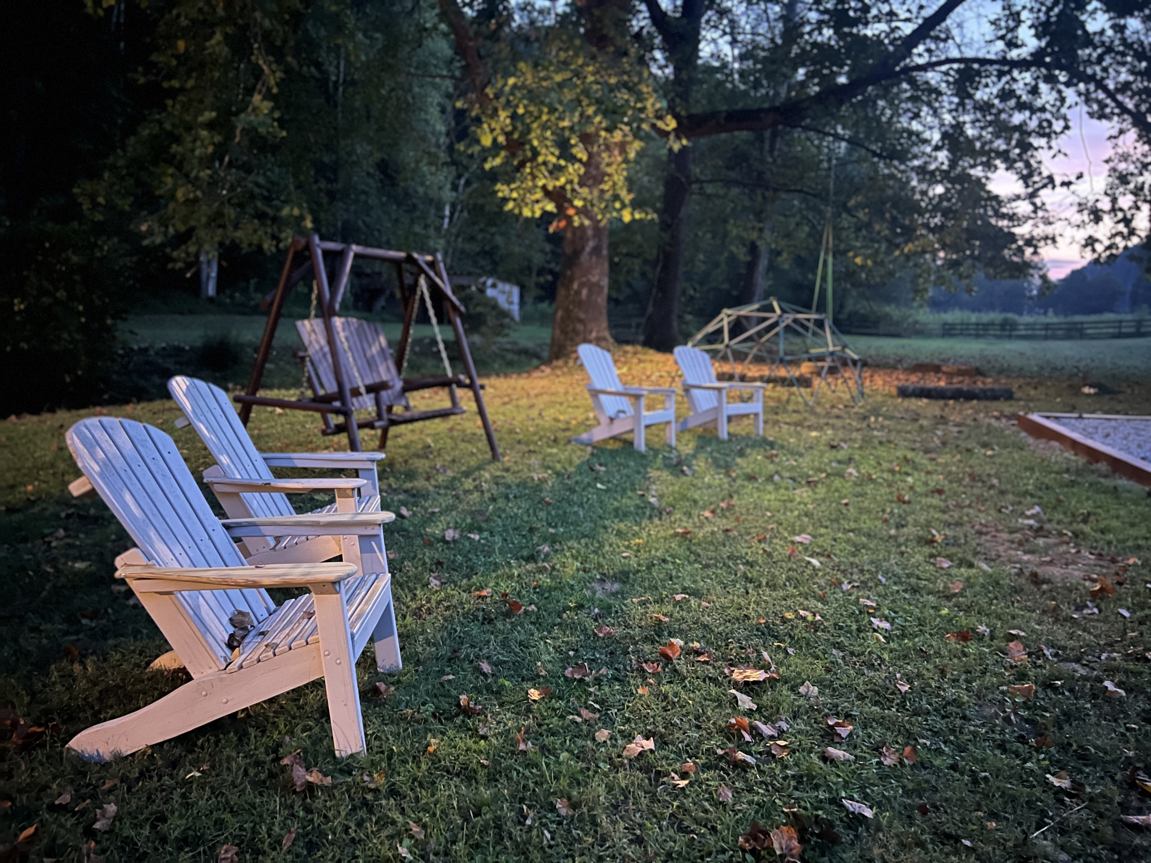 Creekside at an 1800s Cabin in Dahlonega: History, Pickleball and Time Together